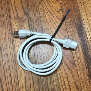 Longwell E55333 VW-1 3C/18AWG 300V TYPE SVT Computer Desktop Monitor Power Cord